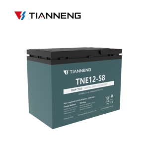 แบตเตอรี่เจล Tianneng TNE 12-58 12V 58Ah แบบ Deep Cycle สำหรับจักรยานไฟฟ้า/สกู๊ตเตอร์ - Product Image 2