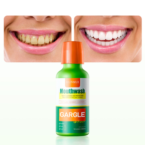 Rince-bouche au fluorure anticavité pour tuer 99.9% des germes qui causent la <span class=keywords><strong>mauvaise</strong></span> <span class=keywords><strong>haleine</strong></span> et prévenir les caries, saveur menthe fraîche - Product Image 2