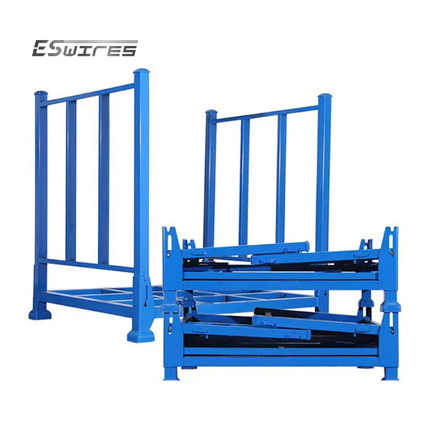 Space Saving Portable Warehouse Material Handling Stackable Fabric Roll Pallet