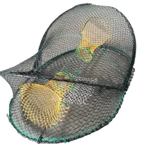 Bread Crab Octopus Fishing Cage Custom Ingot Cage Nylon Mesh PE Crab Trap Wire Lobster Aquaculture Crab Pot