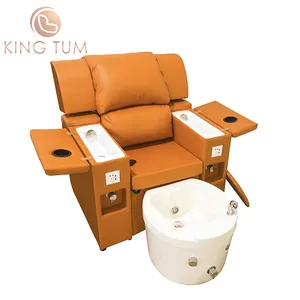 High Quality Leather Modern Foot Massage Used Nail Manicure Luxury Pedicure Spa Chair For Sale