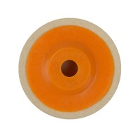 Disque de polissage en feutre de laine OEM pour meuleuse angulaire 100 mm – Idéal pour le polissage du métal, du verre et de la carrosserie automobile