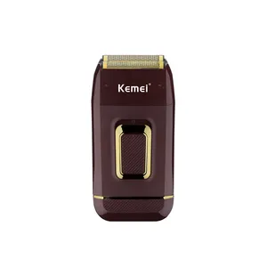  Kemei KM-2031プロフェッショナル新しい防水電気シェービングマシンかみそり男性用USB充電シェーバー