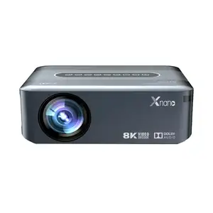 Nouvel arrivage, <span class=keywords><strong>meilleur</strong></span> prix, X1, Android 9.0, Full HD, 8K, 1080P, LED, Home cinéma, petits projecteurs de bureau - Product Image 1