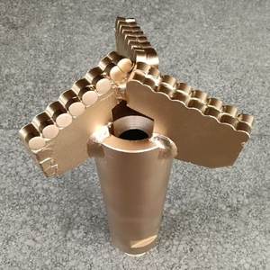 Đầu mũi khoan PDC tùy chỉnh bán buôn, chất lượng cao, bền bỉ, 3 cánh, dụng cụ khoan đá - Product Image 3
