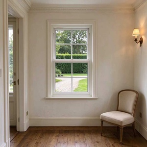 Ornement domestique contemporain sur mesure, cadre métallique, vitrage coulissant latéral UPVC82, adapté aux zones de cuisine et de salle de bain. - Product Image 3