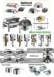 Recipientes para <span class=keywords><strong>Buffet</strong></span> <span class=keywords><strong>de</strong></span> Gran Capacidad, Equipo <span class=keywords><strong>de</strong></span> <span class=keywords><strong>Cocina</strong></span> Comercial <span class=keywords><strong>de</strong></span> Acero Inoxidable para Catering, <span class=keywords><strong>Buffet</strong></span> <span class=keywords><strong>de</strong></span> Hotel - Product Image 6