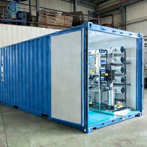 Machine de dessalement <span class=keywords><strong>d</strong></span>'<span class=keywords><strong>eau</strong></span> de mer en conteneur SWRO, membrane RO, moteur PLC pour purifier l'<span class=keywords><strong>eau</strong></span> de mer, l'<span class=keywords><strong>eau</strong></span> salée en <span class=keywords><strong>eau</strong></span> <span class=keywords><strong>potable</strong></span> - Product Image 1
