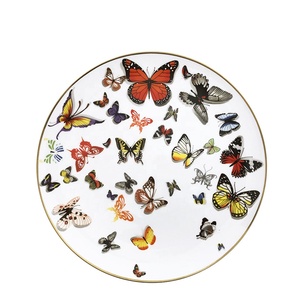 Vaisselle en céramique papillon, service de table en porcelaine fine de haute qualité pour mariage et événements - Product Image 4