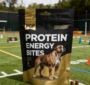 Il guadagno muscolare di 10 in 1 integra la costruzione muscolare ad alto contenuto proteico e l'aumento di peso del cane mastica le compresse aumento di peso muscolare - Product Image 5