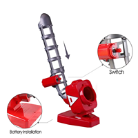 Lanceur de balles automatique pour jeux de plein air pour garçons, jeu de jardin, lanceur de balles de baseball et de tennis RC 2 en 1, jouets pour enfants