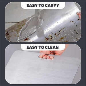 WDF แผ่นเหล็กสแตนเลสตัดไทเทเนียมบริสุทธิ์สำหรับใช้ในครัว - Product Image 5