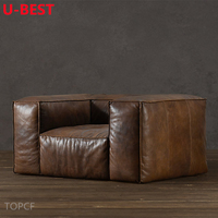 Sofá Chesterfield Clásico Británico de Cuero U-BEST, Divano, Kanepe, Sofy, Muebles de Salón, Juego de Muebles para Sala de Estar