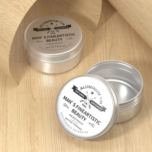 Envase de Aluminio Reciclable con Tapa de Rosca para Cera para el Cabello, Aceite para Barba, Crema Facial - Latas Cosméticas Vacías - Product Image 1