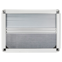 Fenêtre de remplacement pour remorque, style coulissant en acrylique avec cadre en aluminium à profil bas pour camping-cars, caravanes, motorhomes