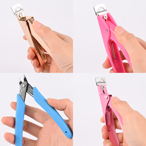 17 Styles Faux Ongles Clipper Type Spécial U Word Cut Faux Ongles Conseils Couper Manucure <span class=keywords><strong>Pince</strong></span> Clippers Nail Rhinestone Removal Pliers - Product Image 3