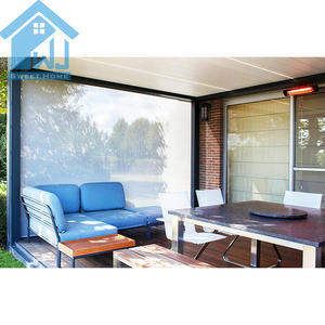 Gazebo à persiennes étanche en aluminium pour l'extérieur Système de persiennes Bioclimatique Pergola de toit pergola en aluminium - Product Image 3