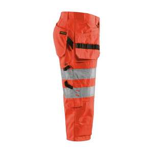 BLAKLADER - 153918115500D116 Pantalones cortos de pirata de alta visibilidad Rojo-EAN 7330509874936 ROPA DE TRABAJO DE 2017 - Product Image 4