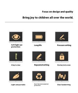 Tavoletta LCD Portatile da 6,5 Pollici per Scrittura e Disegno con Garanzia di 12 Mesi, Strumento Digitale per Bambini - Product Image 6