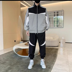 Ropa de moda para hombre, nuevo diseño, logotipo personalizado, ropa de entrenamiento para hombre, chándal a prueba de viento para hombre - Product Image 2