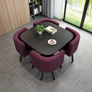 Fabriek Braziliaanse Meubels Chromen Tafelpoten 141Cm 8 Personen Klein Berkenhout Roze Evenement Bruiloft Licht Eettafel Set