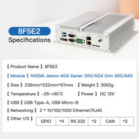 Ordinateur embarqué industriel Jetson Agx Orin 32G IPC Plink 8F5E2-orin32G