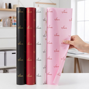 Custom Printed Logo Pink Tissue Paper Gift Clothing Gift Wrapping Paper Papier De Soie Silk Paper Flower Gift <b>wrap</b> paper - Product Image 5