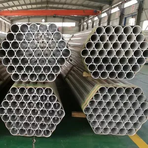 Factory 6061/6063 Aluminum Alloy Square Round Rectangle Aluminum Hexagonal Pipe Large Diameter Anodized Aluminum Pipe Profile