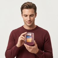 Désodorisant de voiture en gel personnalisé avec logo, en bouteille plastique rouge, bleue, jaune, verte, parfum longue durée, vente chaude, exportation