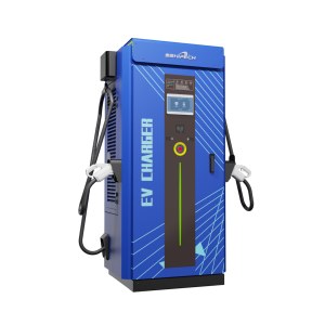 Station de recharge rapide pour véhicules électriques Hipech 60KW-240KW, borne de recharge commerciale CCS2, borne de recharge EV SF4-080-2 haute puissance, EV SF4-0 - Product Image 2