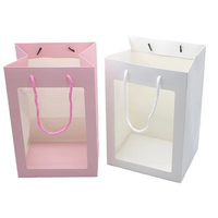 Boîte souvenir personnalisée complète décorations pour fête prénatale fournitures d'emballage de vêtements boîte-cadeau recyclable pour nouveau-né avec sac en papier