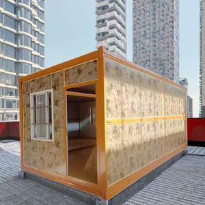 40ft/20ft dễ dàng-lắp ráp gấp bằng gỗ container nhà thép cho khu dân cư thương mại sử dụng-khách sạn kho phòng tắm trung tâm - Product Image 4