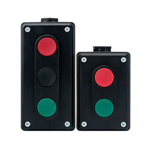 La4-2h 3h <b>Push</b> <b>Button</b> <b>Switch</b> Plastic Dust Proof Screw Terminal Ip40 Mechanical Life 300000 Times Start Stop Forward Reverse - Product Image 1