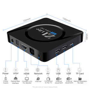 TV Box Z1 Lite con Android 10.0, Allwinner H313 Quad-Core, Reproductor Multimedia de Streaming 4K Ultra <span class=keywords><strong>HD</strong></span> con WiFi 2.4G/5G - Product Image 5