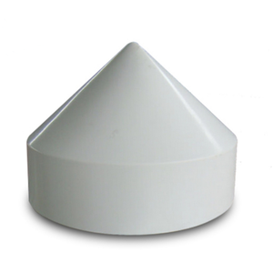 White/Black Color Pe 18" <strong>Piling</strong> Cap for Marine Floating <strong>Dock</strong> - Product Image 1