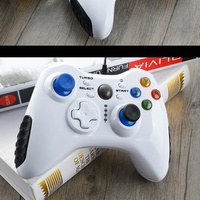 Controlador de Juegos con Cable HYT Compatible con Android PC, Motor de Vibración, Botón Turbo, Giroscopio de Seis Ejes, Juegos de Movimiento