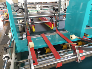 Mesin lem <span class=keywords><strong>Folder</strong></span> semi-otomatis untuk kotak karton bergelombang - Product Image 5