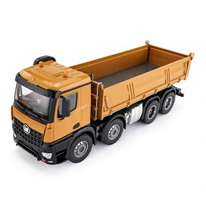 <span class=keywords><strong>Huina</strong></span> 1536 1/14 Camión Volquete RC de Aleación, Coche de Construcción de Ingeniería con Control Remoto, Juguete con Música y Luces, RTR, en Stock - Product Image 1