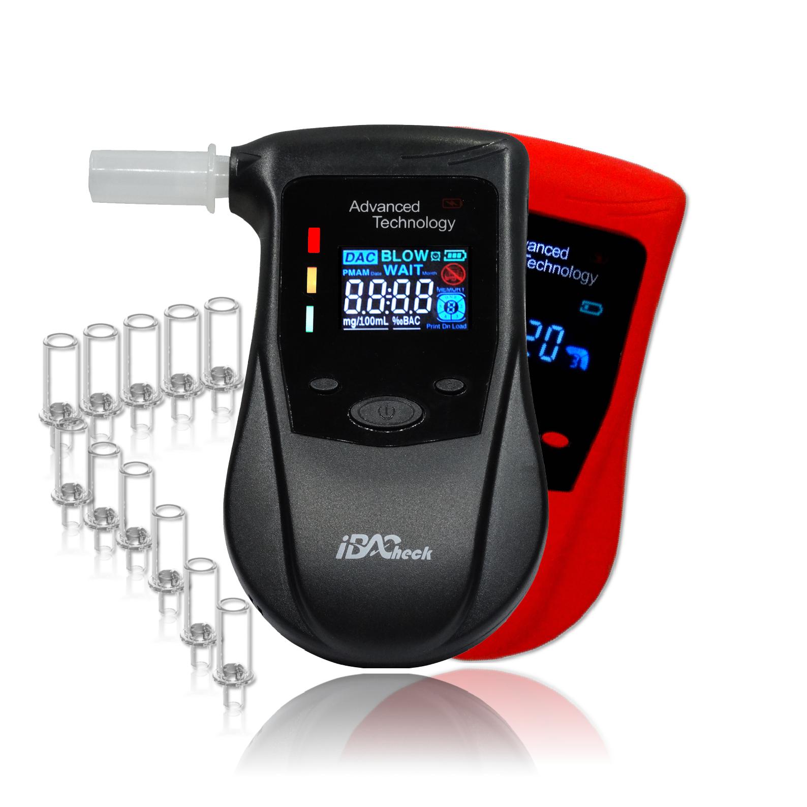 Beste Kwaliteit Kleur Blaastest Alcohol Tester Met Pre Alert Functie Ibacheck Alcootest