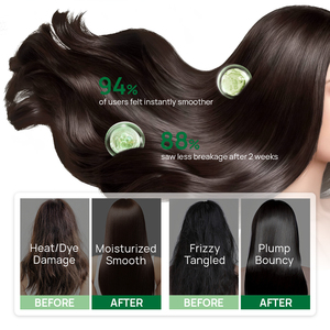 <span class=keywords><strong>Maschera</strong></span> per <span class=keywords><strong>Capelli</strong></span> al Collagene Vegano e Erbe, Trattamento Nutriente per <span class=keywords><strong>Capelli</strong></span> Secchi, Lucidante e Ammorbidente, Non Danneggia il Colore - Product Image 4