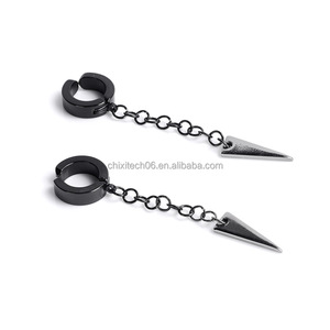 ต่างหูหนีบหูรูปแมวสามเหลี่ยมสีดำ The Main Saint Darina Cos ต่างหู BanG Dream Takamatsu <span class=keywords><strong>Rinko</strong></span> Mygo - Product Image 6