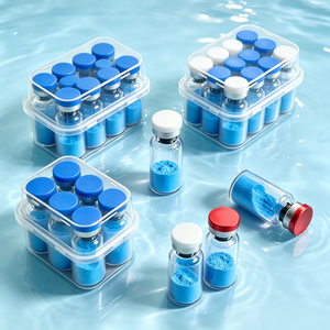 Fabricant chinois, vente directe d'usine, poudre lyophilisée de peptide de cuivre GHK-Cu 50 mg 100 mg, livraison rapide. - Product Image 3