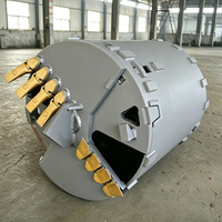 Godet de forage de sol LIMTA pour les plateformes de forage rotatives Bauer Sany XCMG |   Outil d'excavation de fondations robuste, directement de l'usine