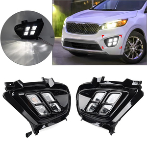 LED DRL Feux Diurnes Daylight Étanche 12v brouillard lampe car Styling lumières <span class=keywords><strong>Pour</strong></span> KIA Sorento 2015 2016 - Product Image 2