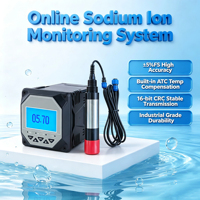Système de contrôle en ligne de la teneur en ions sodium avec sonde submersible pour le traitement des eaux usées industrielles