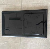 Fenêtre latérale de camping-car fenêtre en verre acrylique Double glaçure avec moustiquaire plissée fenêtre en verre Anti-UV