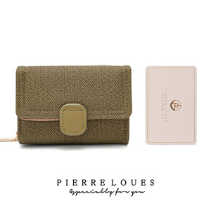 Pierre Loues Women's Retro <b>Wallet</b> With Metal Zip And Magnetic Clasp Multi <b>Card</b> <b>Holder</b> Small Coin Purse <b>For</b> Everyday Use - Product Image 5