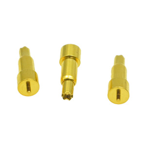 XSL <b>Spring</b> Pin 055 2026P0G055 Bronze Conductive For Bluetooth Headsets Power Banks Pogo Pins - Product Image 1