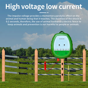 Carregador elétrico de vedação Saída 1J , <span class=keywords><strong>Fence</strong></span> Energizer até 12 kV para conter pequenos animais de estimação, aves, manter roedores e incômodo animais de fora - Product Image 3