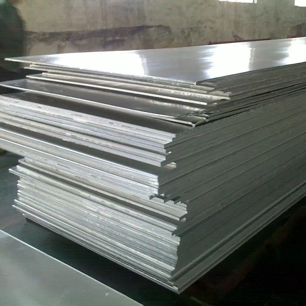Cina coperture in lamiera di alluminio prezzo 6061 0.4mmzinc piastra in alluminio